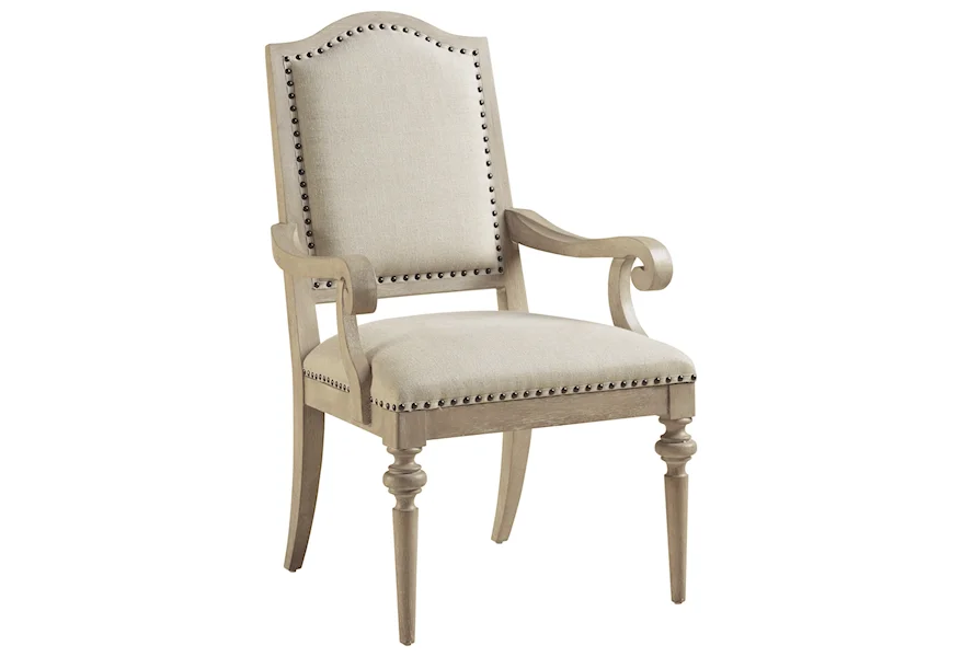 Malibu Aidan Upholstered Arm Chair by Barclay Butera at Esprit Decor Home Furnishings